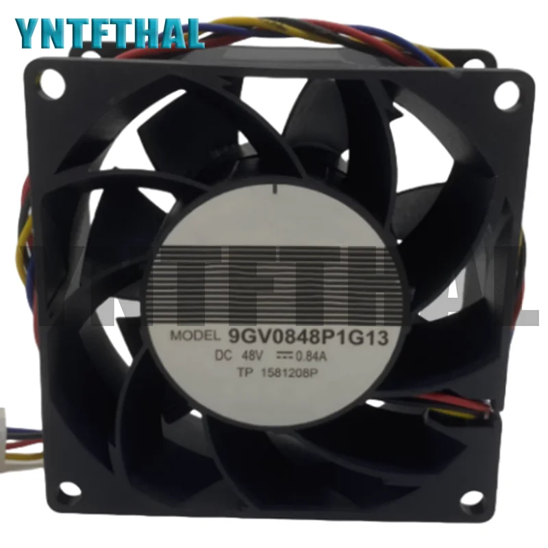 Nuevo 9GV0848P1G13 8038 48V 0.84A ventilador de refrigeración de 4 cables