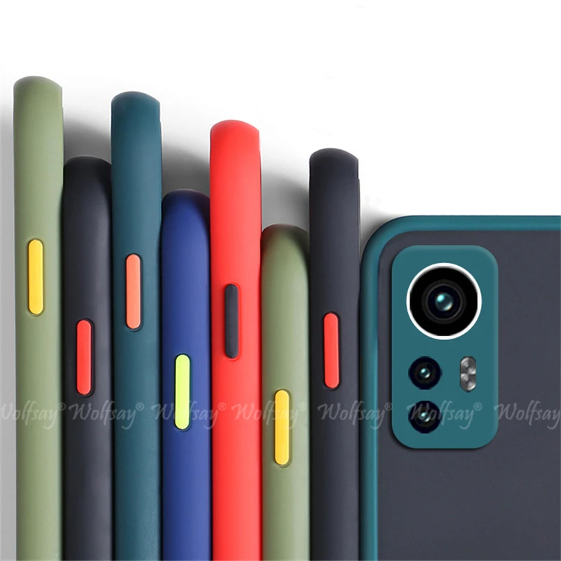 Funda protectora de goma TPU mate de silicona para Xiaomi 12T Pro 12 Pro 12S Ultra 12X 11T 13 Pro - imagen 2