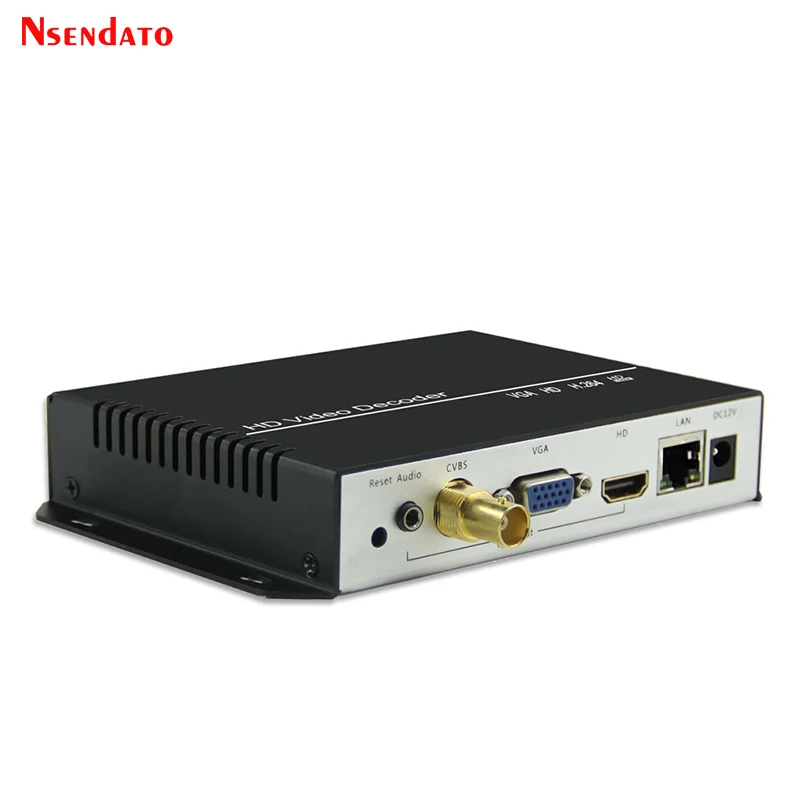Decodificador de caja de vídeo 4K UHD H.265 HDMI SDI CVBS AV VGA HDMI multivisor Repleace Topbox transmisor de PC para NDI RTSP RTMP SRT UDP - imagen 2
