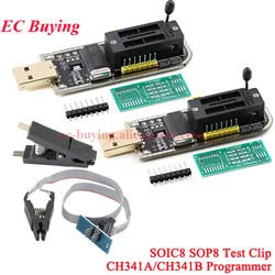 Programador USB CH341A/B para EEPROM y BIOS con pinza SOIC8