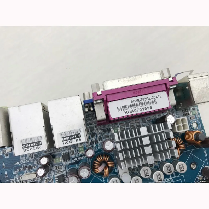 AIMB-763 AIMB-763G2 AIMB-763G2-00A1E placa base Industrial compatible con tarjeta de red Dual DDR2 775 de cuatro canales para Advantech - imagen 4