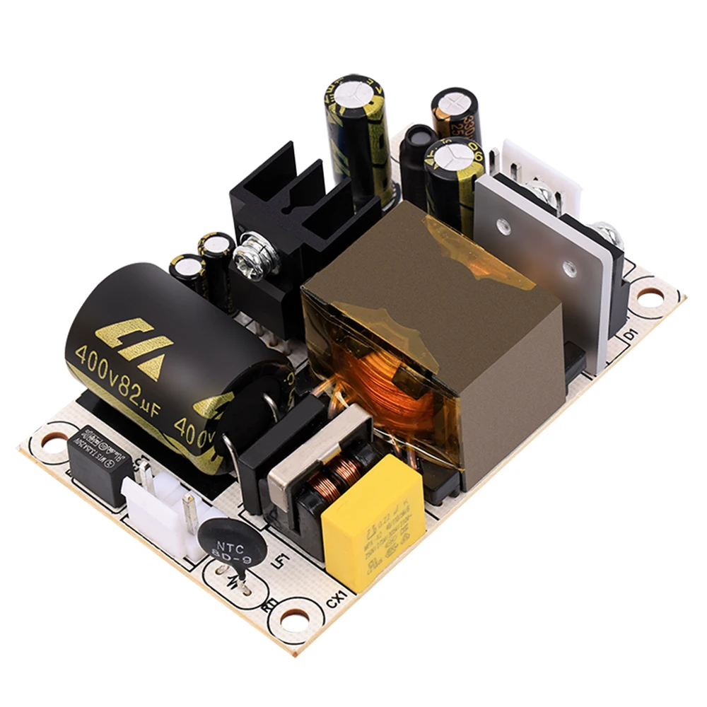 AC 90-264V 110V 220V a DC 5V 12V 24V 48V 1A 2A 4A 6A Placa de alimentación conmutada Módulo de fuente de alimentación de placa desnuda Módulo de AC-DC - imagen 2