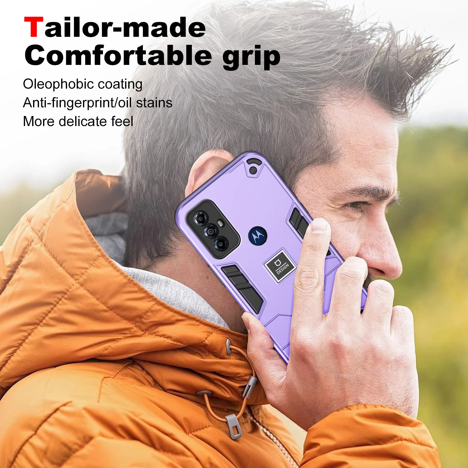 Funda de lujo para Motorola Moto G Play (2023), armadura a prueba de golpes, protección de silicona, funda dura para teléfono, XT2271-5 - imagen 4
