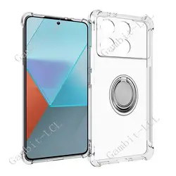 Funda Silicona Xiaomi Redmi K70 Pro – Ring Holder TPU Antigolpes