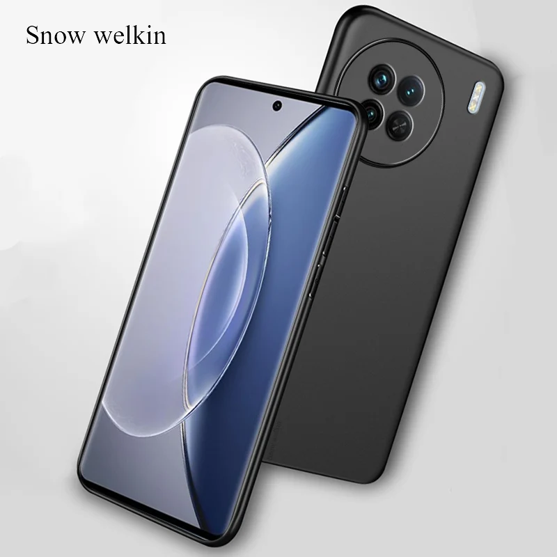 Para Vivo X90 X90S negro TPU Ultra fino suave funda de teléfono de silicona para Vivo X90 Pro Plus X90S fundas traseras - imagen 3