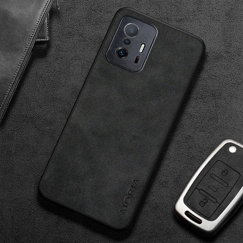Para Xiaomi 11T Pro mi 11 Ultra Pro Lite funda Capa elegante Premium PU Funda de cuero para teléfono coque funda - imagen 2