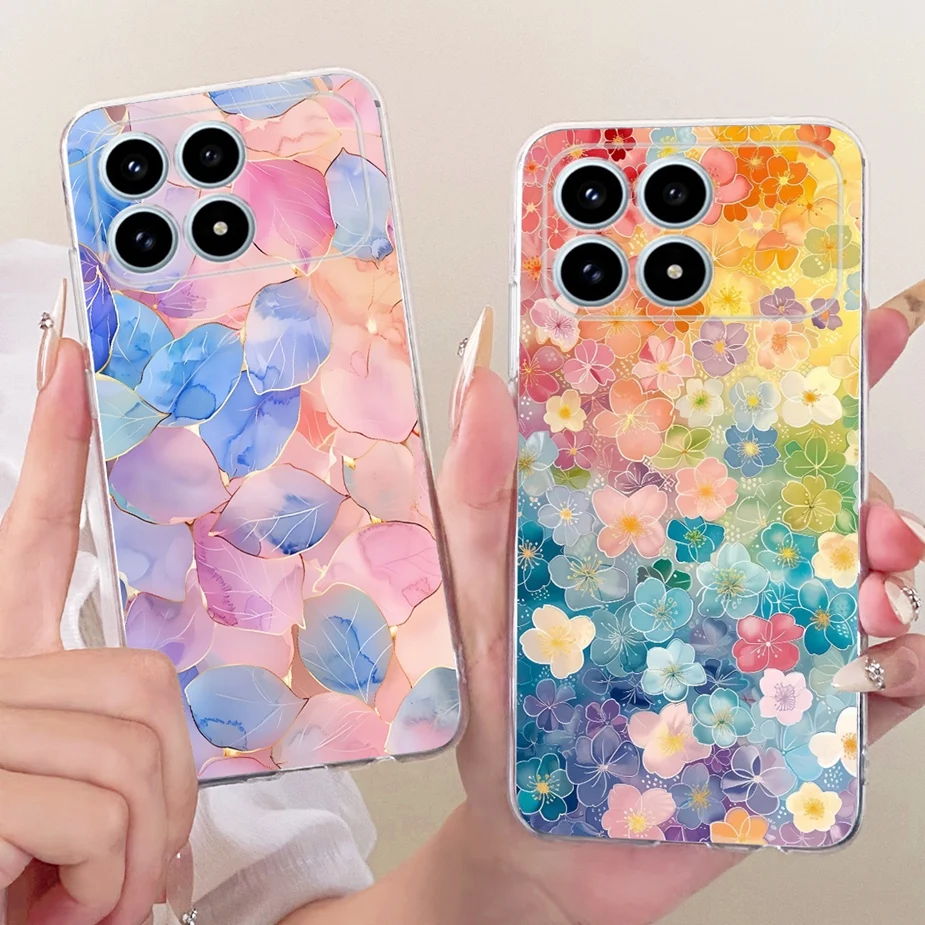 Para Xiaomi Poco F8 Pro funda de lujo pintada con mariposa funda de silicona suave para Xiaomi Poco F8 Ultra PocoF8 Pro F8Ultra Fundas - imagen 4