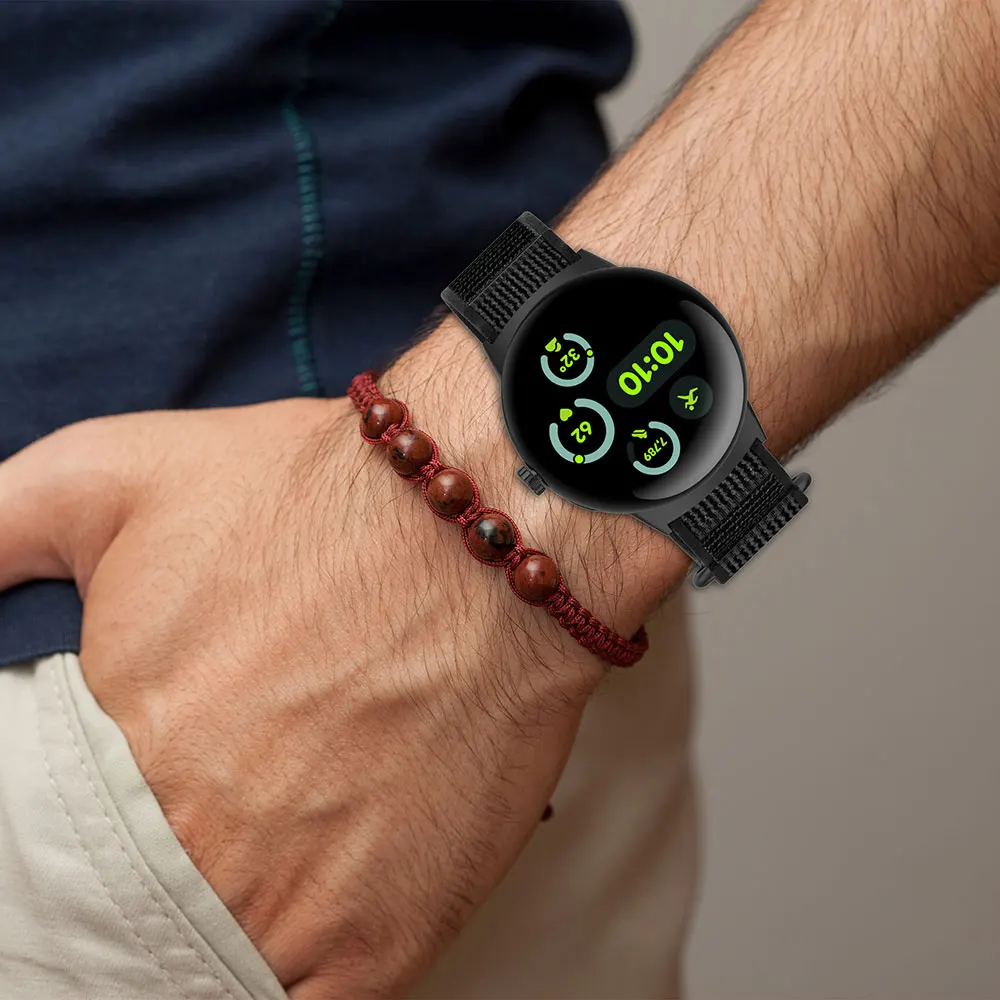 Correa de nailon para reloj Google Pixel Watch 3, 45mm, 41mm, para reloj inteligente Google Pixel Watch3, pulsera de 45mm y 41mm - imagen 5