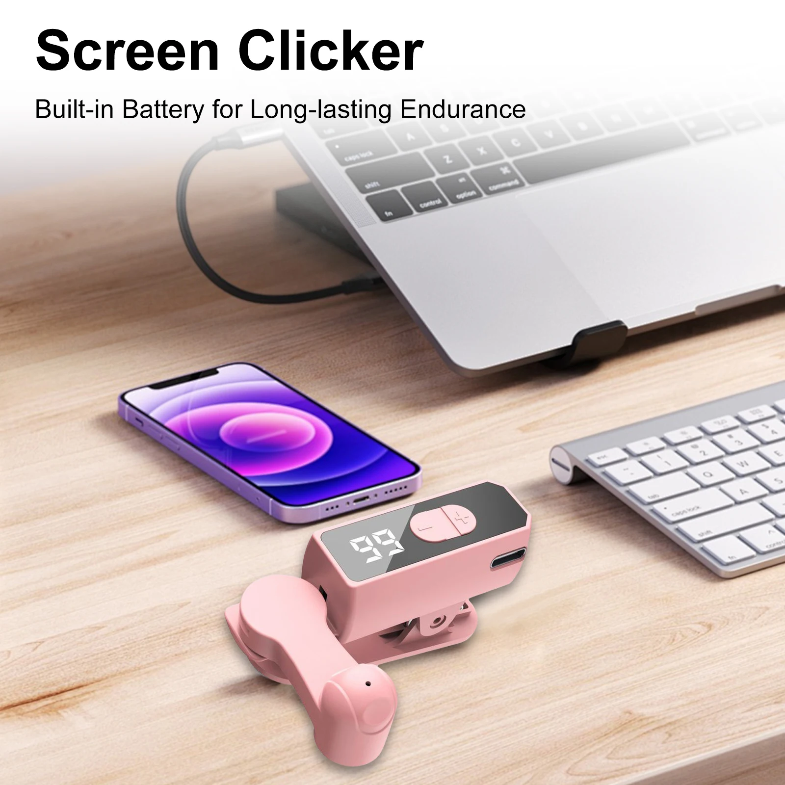 Clicker automático para teléfono inteligente, dispositivo de pantalla de teléfono, Clicker de velocidad, Clicker automático para juegos, transmisiones en vivo, le gusta el trabajo de recompensa - imagen 2