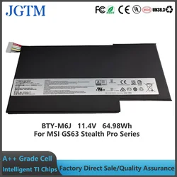 Batería para portátil compatible con MSI GS63VR y GS73