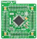1 Uds módulo MIKROE-1210 BD EASYPIC V7 PIC32MX460F512L enrollador de placa de desarrollo