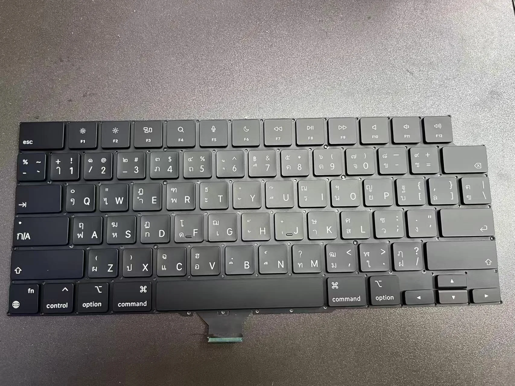 Laptop A2141 A2179 A2338 A2337 A2289 A2151 A2442 A2681 Teclado tailandés para Macbook Pro Air Retina 13,3 "15,4" 16" teclado M1 - imagen 3