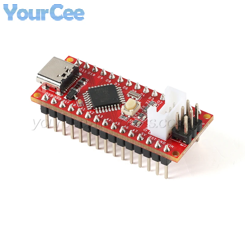 Seeeduino Seeed V4.2 para Arduino Nano Atmega328P AVR microcontrolador de 8 bits MCU módulo de placa de desarrollo Grove Seeeduino Nano - imagen 3