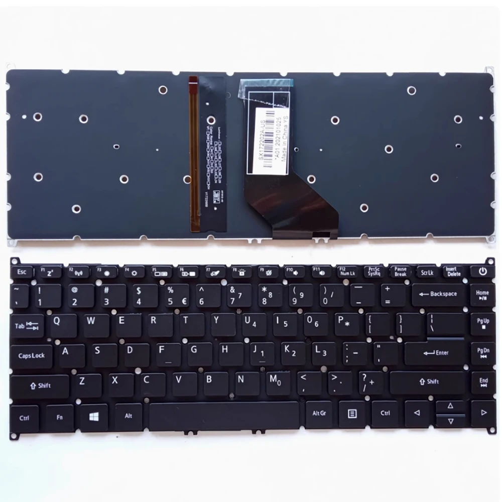 Teclado para portátil Acer Travelmate TMP40-41 51 52 53 P214 N19Q7 N18W1 TMP214-51/52/53G