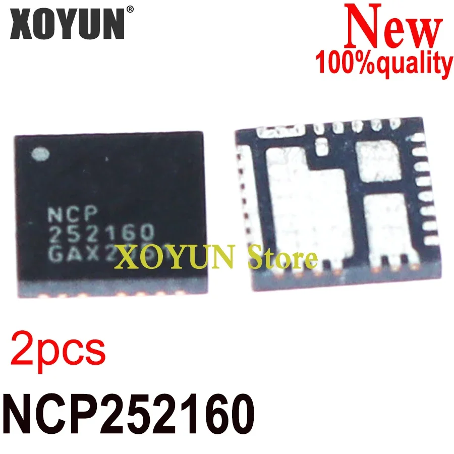(2 piezas) 100% nuevo 252160 NCP252160 NCP252160MNTWG QFN-31