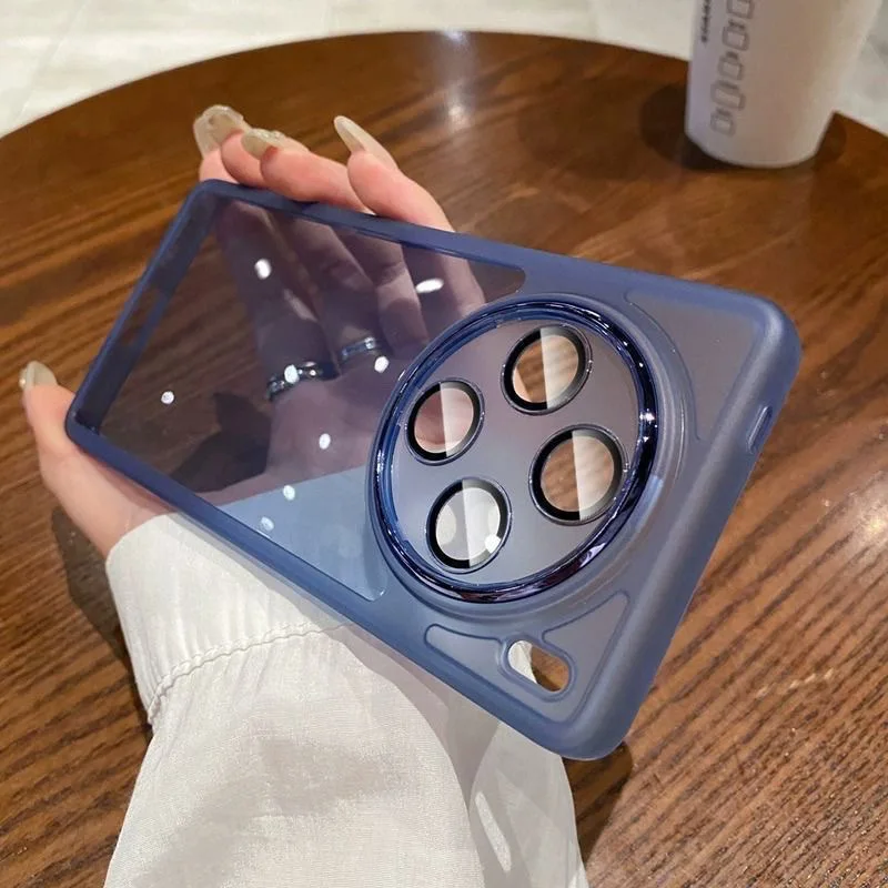 Case For VIVO X300 X200 Pro Soft Silicone TPU Transparent Phone Cover For VIVO X300 Pro Camera Protection Shockproof Bumper