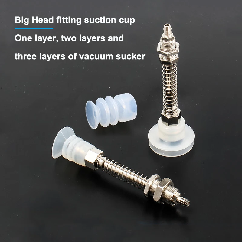 Ventosa de silicona de vacío grande SP/DP/MP, Robot de una sola capa, accesorios neumáticos industriales, boquilla de succión fuerte - imagen 5