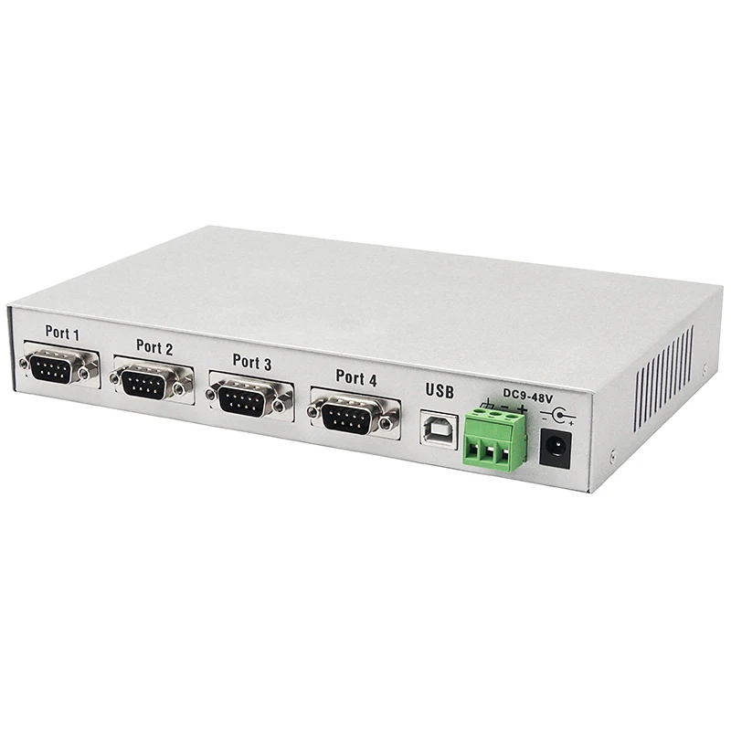 Adaptador convertidor UOTEK de 4 puertos USB a RS-485 RS-422 con aislamiento óptico conector serie DB9 protección ESD para UT-861A - imagen 4