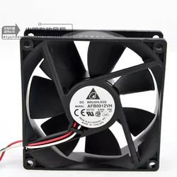 Delta AFB0912VH Ventilador Refrigeración 90x90x25mm 12V Doble Rodamiento Bolas