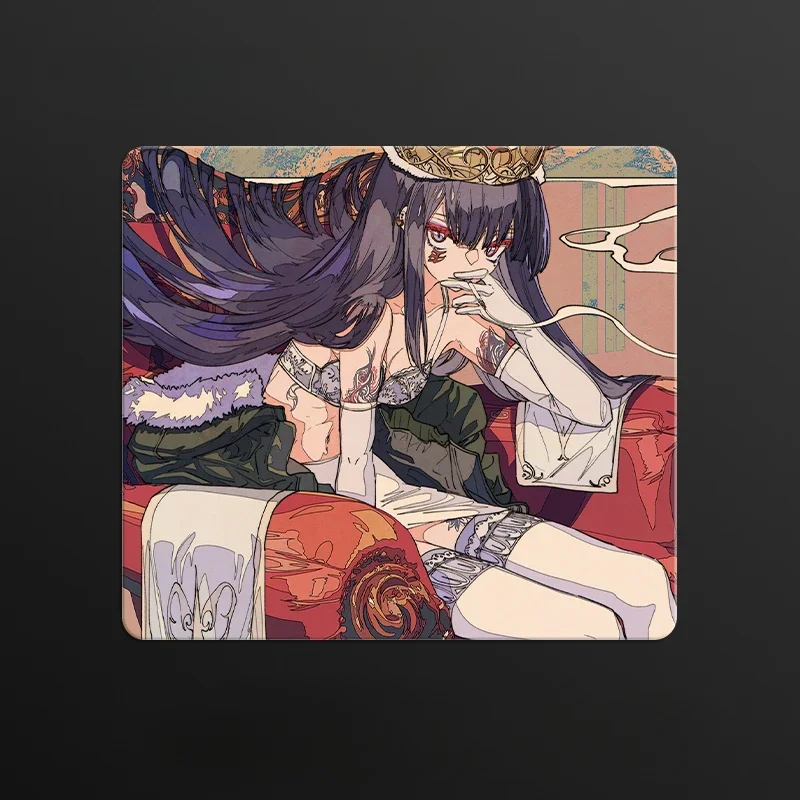 ATOM-alfombrilla de ratón de vidrio templado, proceso de grabado láser para mejorar la tasa de reconocimiento de ratón, compatible con FPS personalizados para juegos - imagen 5