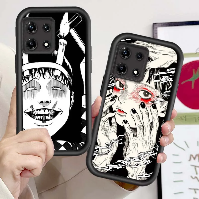 Junji Ito Horror para Infinix Tecno Pova Spark 3 4 5 6 Go 7 7T 10 10C 20 20C 30 30C Pro Plus Neo Eye escalera funda de teléfono - imagen 4