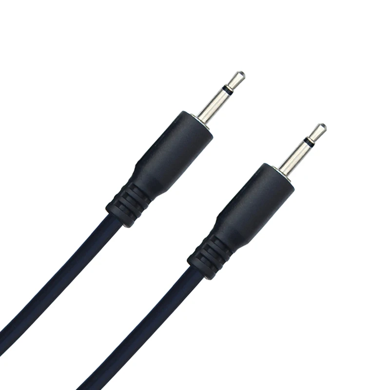 Cable de audio mono macho a macho de 2,5 mm Cable auxiliar de 2 polos 1,8 m