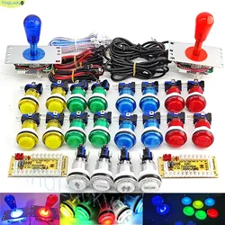 Kit Arcade Retro Raspberry Pi – Mando LED Multijugador
