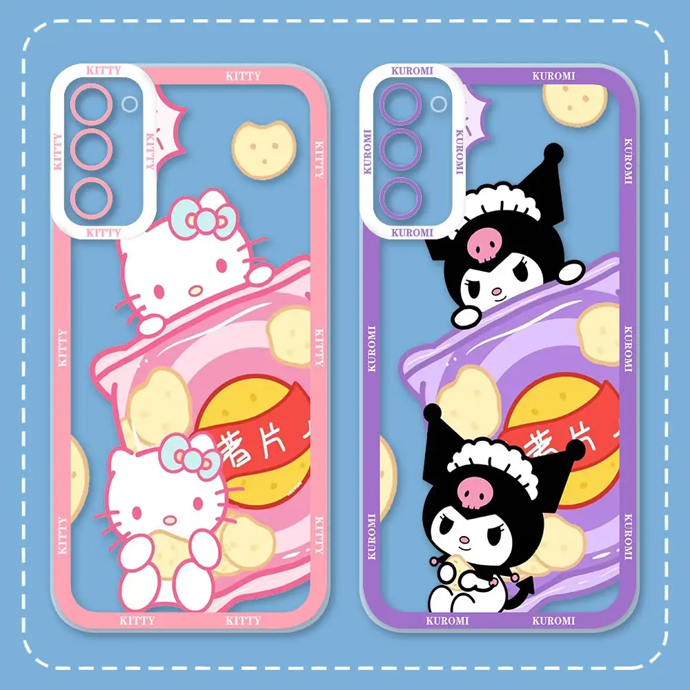 Funda de Hello Kitty Kuromi Melody para VIVO Y73, Y53S, Y51A, Y33S, Y33T, Y21, Y30, Y30I, Y21, Y21T, Y21S, Y21A, Y20S, Y20I, 2021 - imagen 2