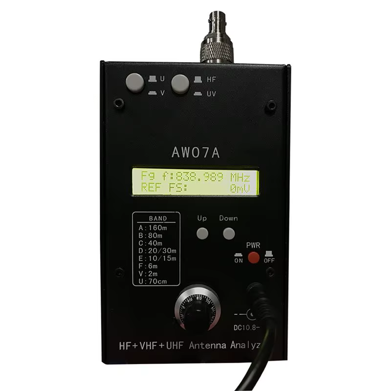 Analizador de Antena Multibanda BTLIFE-/VHF/UHF AW07A 1.5-470Mhz 160M + Analizador de Espectro UV 1.0-9.99 Medidor de ROE de Red - imagen 5