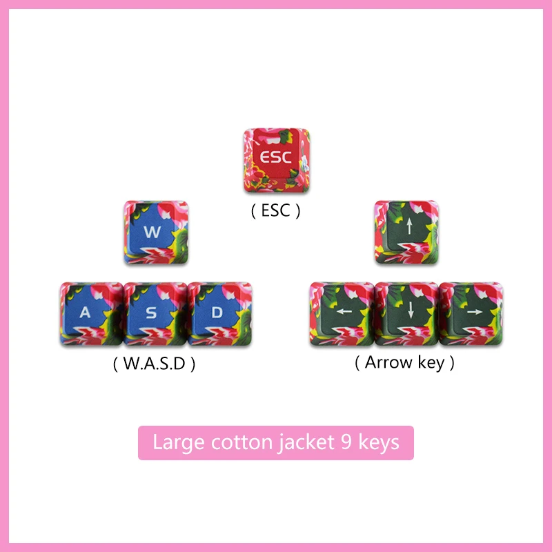 Cotton jacket 9 keys