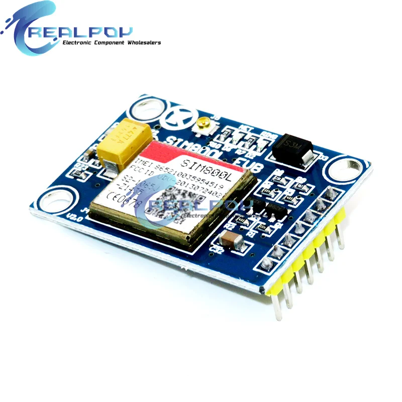 Módulo SIM800L GPRS GSM, tarjeta Micro SIM, núcleo de puerto serie TTL de cuatro bandas, antena PCB, placa WIFI inalámbrica para teléfono inteligente Arduino - imagen 3