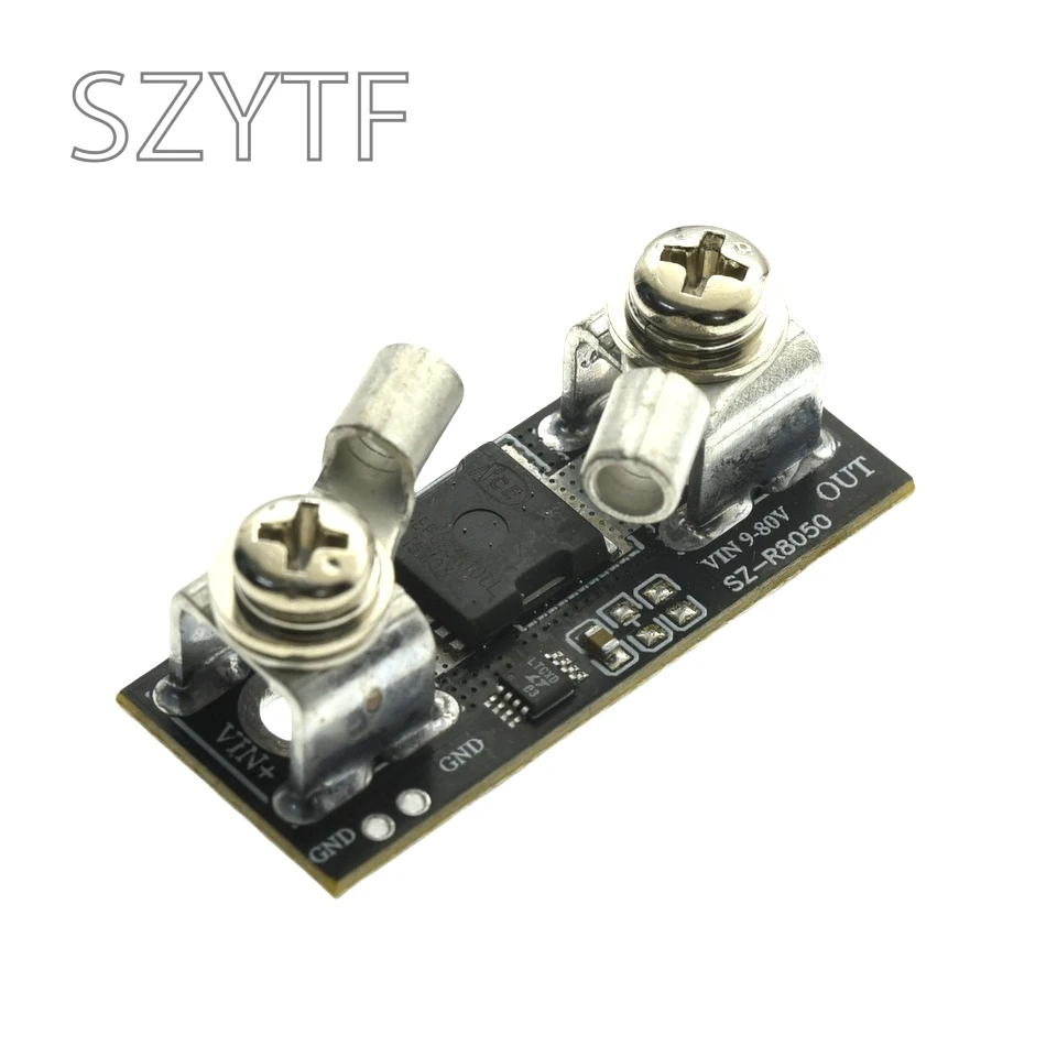 Módulo de diodo Ideal de alta corriente, controlador Solar, carga antiinversa, protección de corriente antiinversa, 9V-80V, 50A - imagen 2