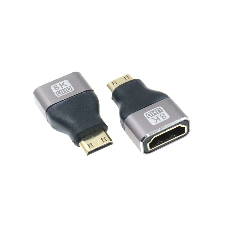 8K Micro Mini HDMI - compatible con adaptador de conector 2,1 270 grados macho a hembra para HDTV PS4 PS5 portátil 4K HDMI extensor - imagen 5
