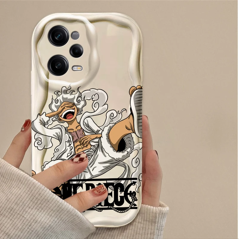 Funda de Anime O-One Pieces Luffy para Xiaomi Redmi Note 13 12 Pro Plus 4G 5G 12S 11S 11 10 10S 9 9S Redmi 14C 13C 12C A3 Wave Phone - imagen 5