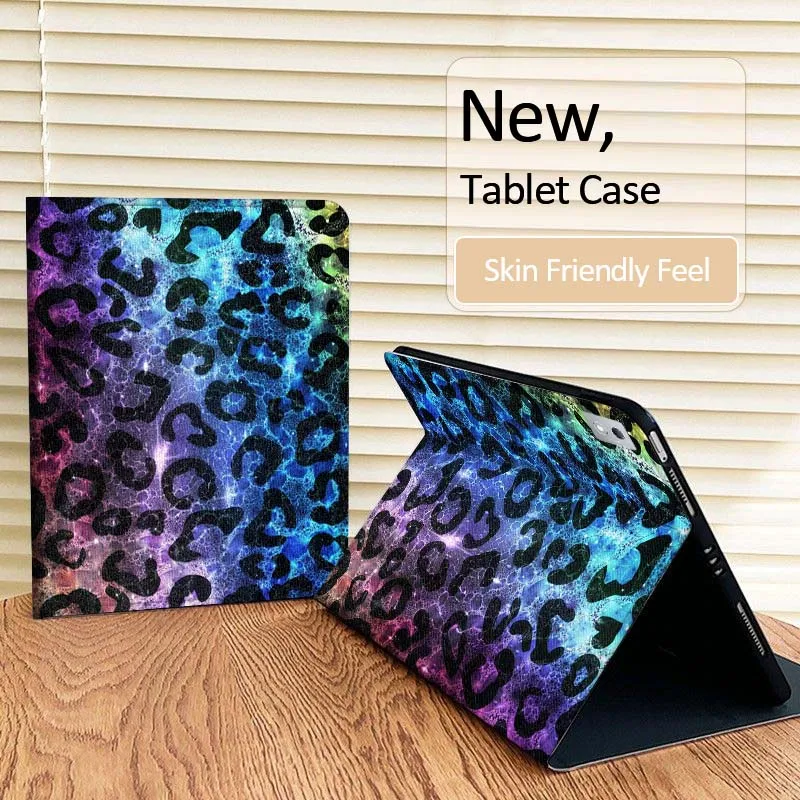 Geometric Art leopard print For Lenovo Pad Tab Legion Xiaoxin Y900 Y700 K10 M10 P11 3rd Pro GT Plus Gen Cover Tablet Case - imagen 2