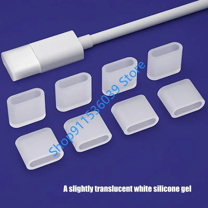 5/10 Uds USB tipo C macho tapón antipolvo funda protectora tapa a prueba de polvo para Cable cargador macho tipo C Cable de datos antipolvo - imagen 3
