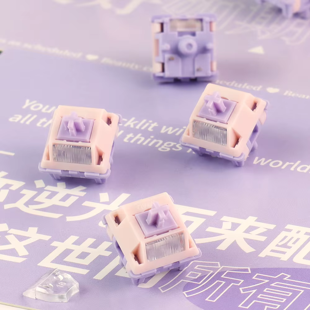 MMD Princess Switch V4 Lineal RGB SMD para teclado mecanico pro
