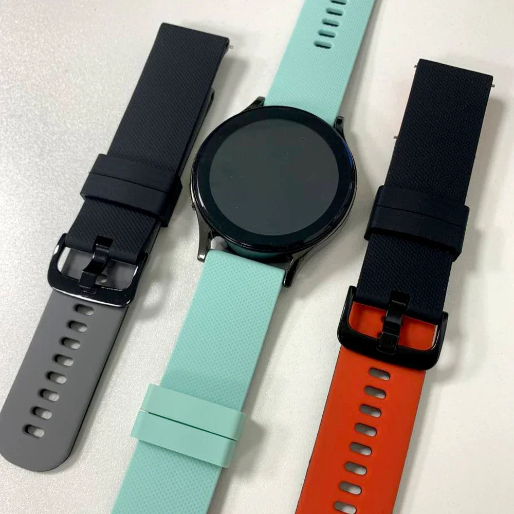 Correa de silicona de 20mm y 22mm para COROS PACE 3 2, pulsera de repuesto para COROS APEX 46mm 42mm/APEX 2 2Pro, correa de reloj suave deportiva Vintage - imagen 3