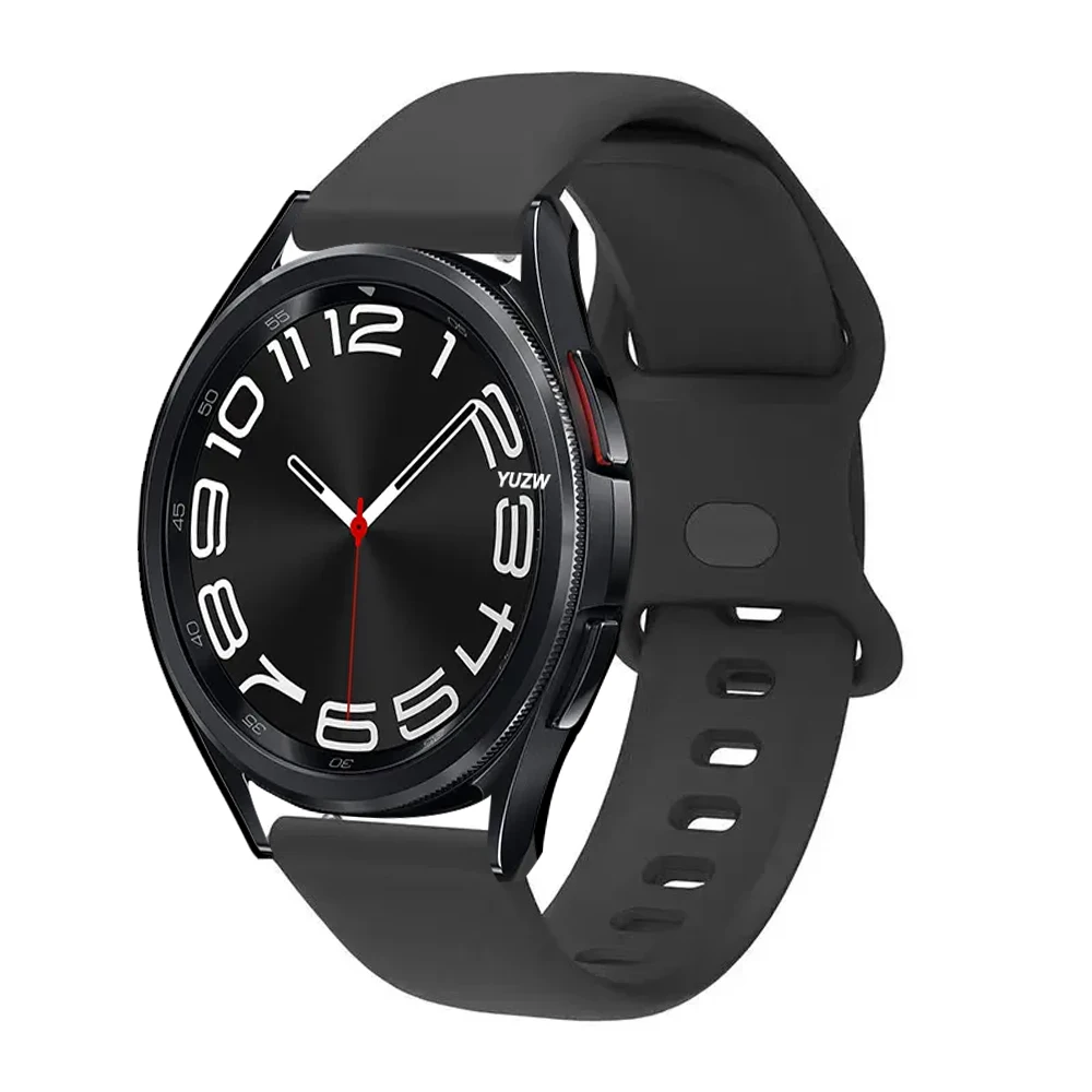 Correa de silicona para Samsung Galaxy Watch 3, 4, 5 Pro, 20mm, 22mm, 40mm, 44mm, 42mm, 46mm, Active 2 S3, Galaxy Watch 6 - imagen 4