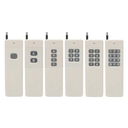 Transmisor RF inalámbrico para interruptor de luz remoto