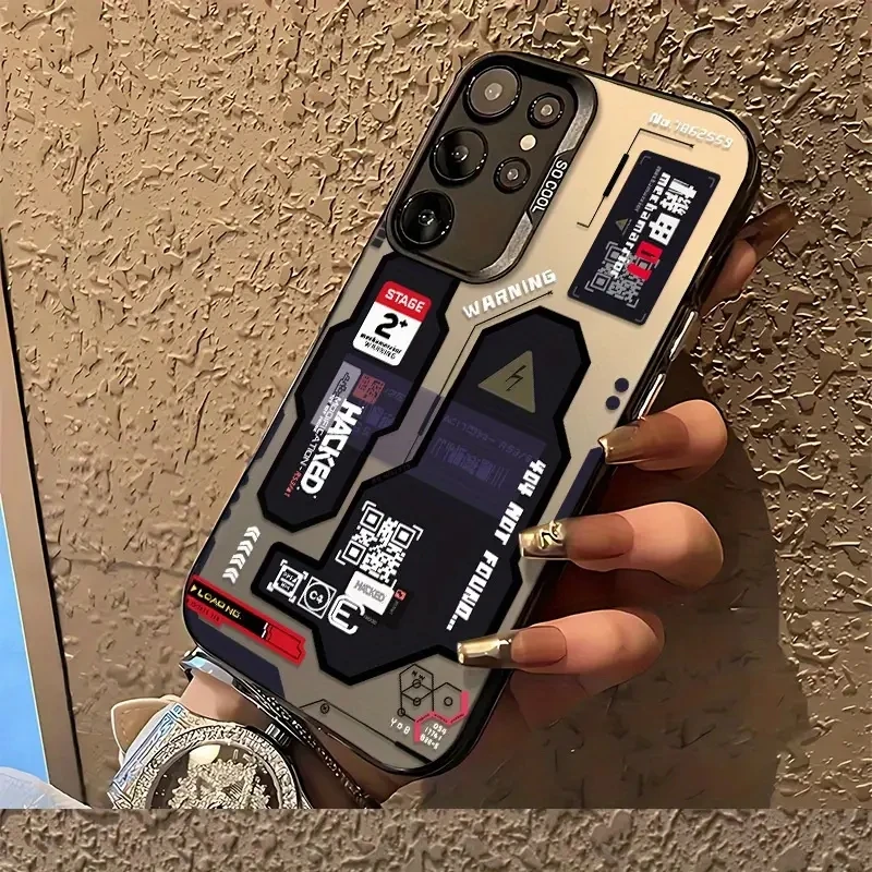 Coque de téléphone Graffiti Style Mecha, étui pour Samsung Galaxy A56 A55 A54 A53 A35 A15 A16 A36 A52 5G S24 S22 S25 Ultra Plus S23 S21FE - imagen 5