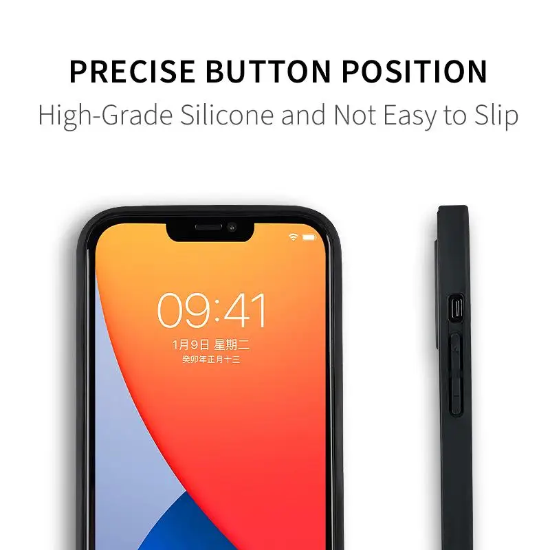 Pareja sol luna TPU funda de teléfono para iPhone 16 15Pro Max 11 12 13Mini 14Pro XS XR 7 8Plus cubierta protectora de pantalla a prueba de golpes - imagen 4