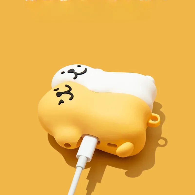 Funda de silicona para auriculares con dibujos de perros 3D para Apple AirPods 1, 2, 3, bonita funda para caja de auriculares con animales para Air Pods Pro 2 - imagen 3