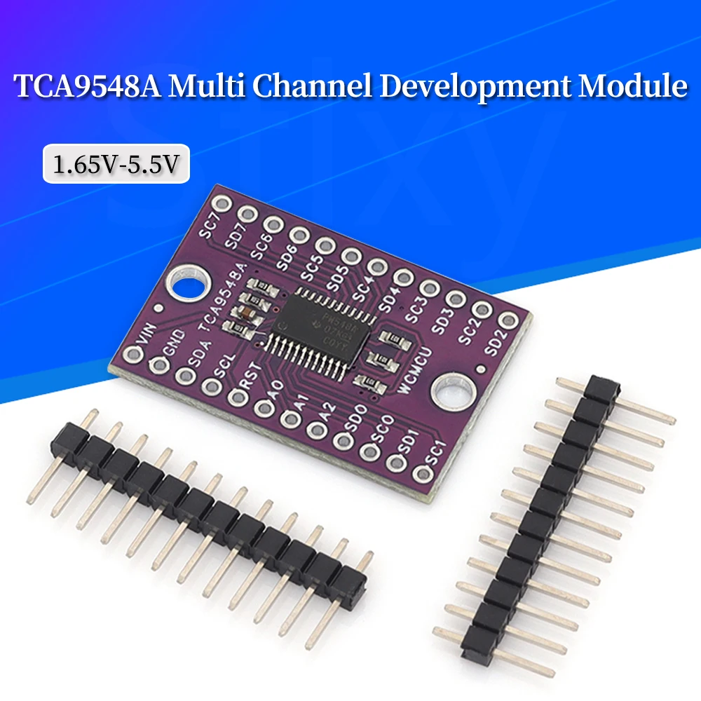 TCA9548A 1 a 8 I2C Módulo de ruptura multiplexor multicanal IIC de 8 canales para placa de expansión de desarrollo Arduino TCA9548 - imagen 2