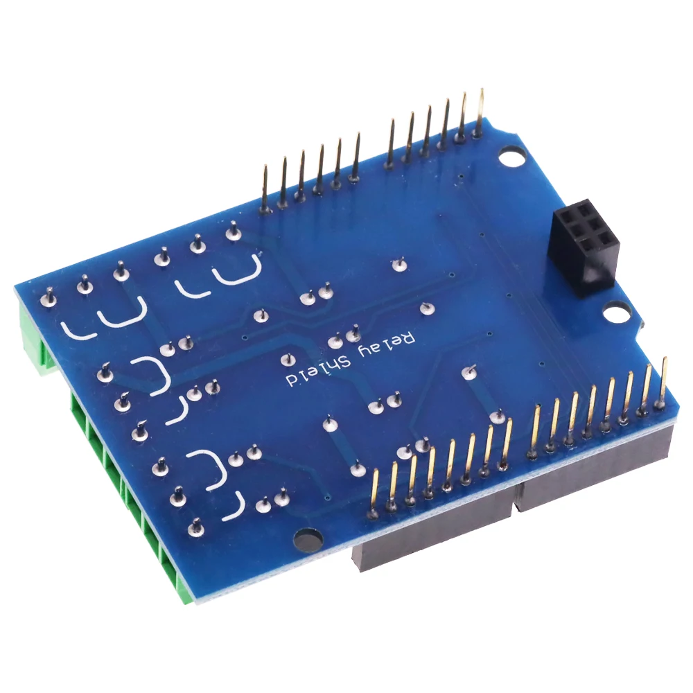 Módulo de protección de relé de 5V y 4 canales para Arduino UNO R3 ARM PIC AVR DSP, electrónica, 4 vías, cuatro canales, Control de relé, placa de expansión - imagen 3