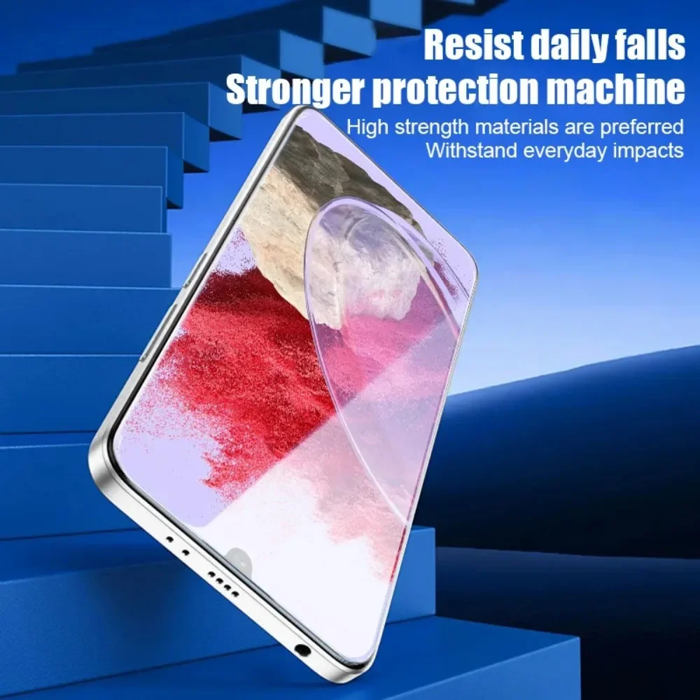 2 uds vidrio templado para Samsung Galaxy A05S A15 A25 A35 A55 A04S A04E A04 Core A14 A24 4G A34 A54 5G película protectora de cubierta completa - imagen 3