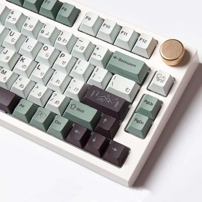 GMK-Teclas de antiniebla DE NOVIEMBRE, accesorio para teclado mecánico, perfil de cereza, tinte PBT, sublimación, para MX Switch 61/64/68/141, 87/960 teclas - imagen 3