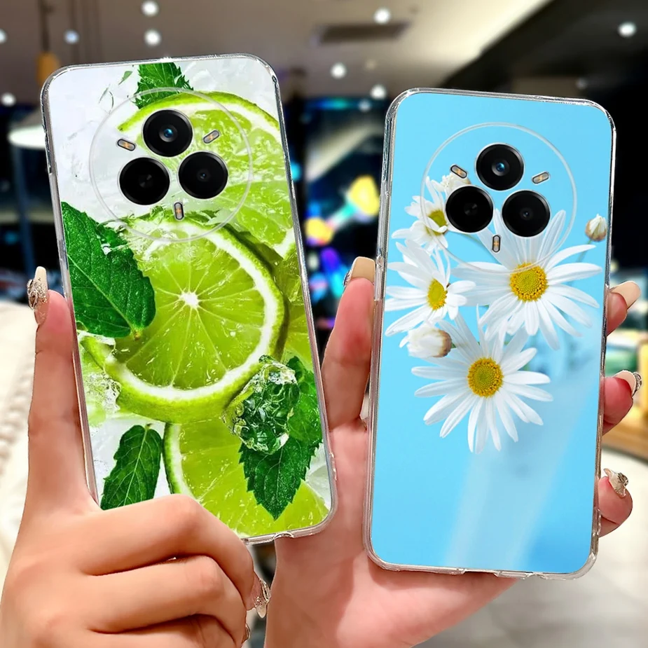 Para Realme 14 Pro Plus funda RMX5051 lindo gato Lucky Koi funda pintada suave funda de teléfono delgada para Realme 14 Pro Realme14 Pro + Fundas - imagen 5