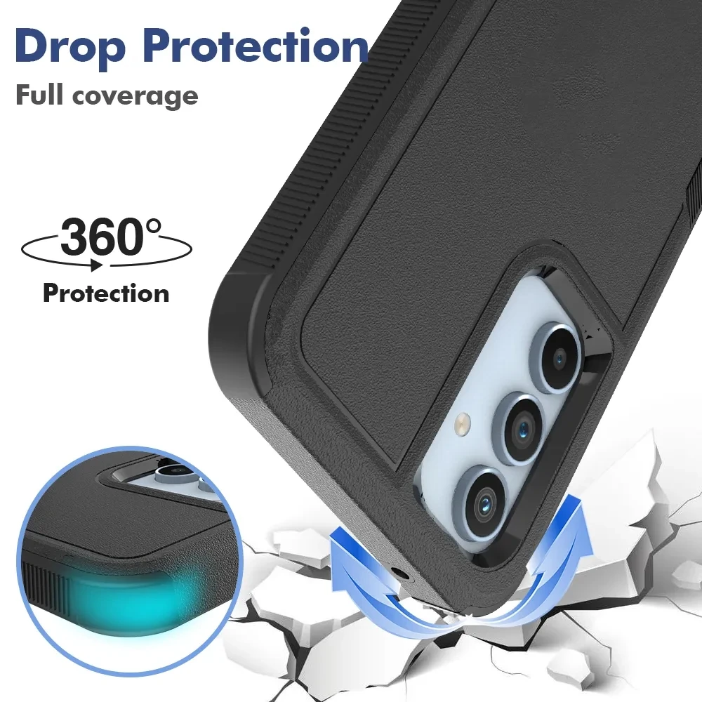 Para Samsung Galaxy A15 A25 A05 A14 A24 A34 A54 A04 A13 A23 A33 A53 A73 A52 A72 A12 A22 A32 A03 funda resistente a prueba de golpes - imagen 2