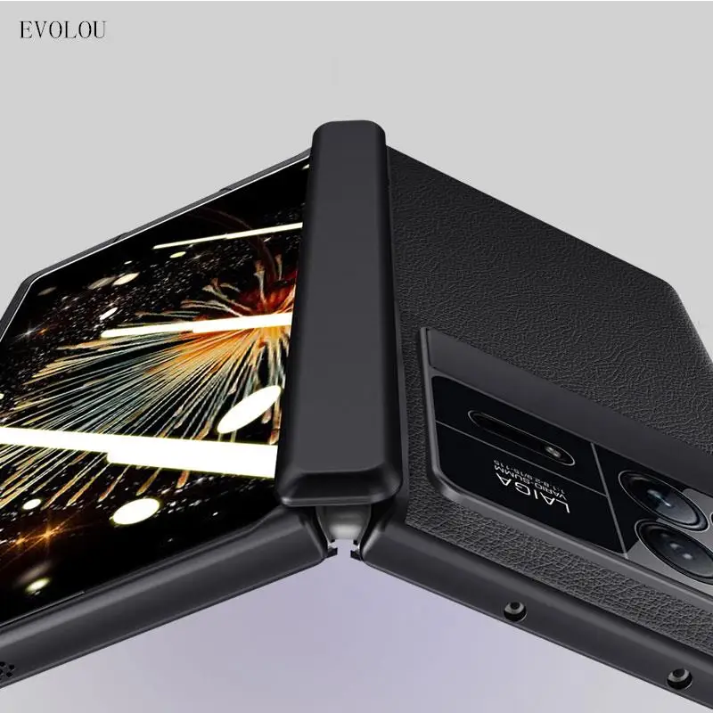 Funda de teléfono plegable con bisagra magnética para Xiaomi, cubierta protectora completa a prueba de golpes, Mix Fold 3 - imagen 3